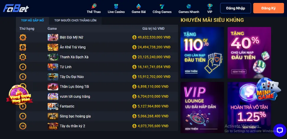 Khuyến mãi độc quyền khi tải app BK8VIE