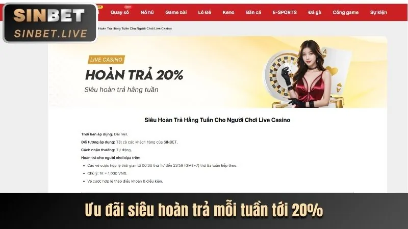 Thưởng Nạp Lại BK8VIE